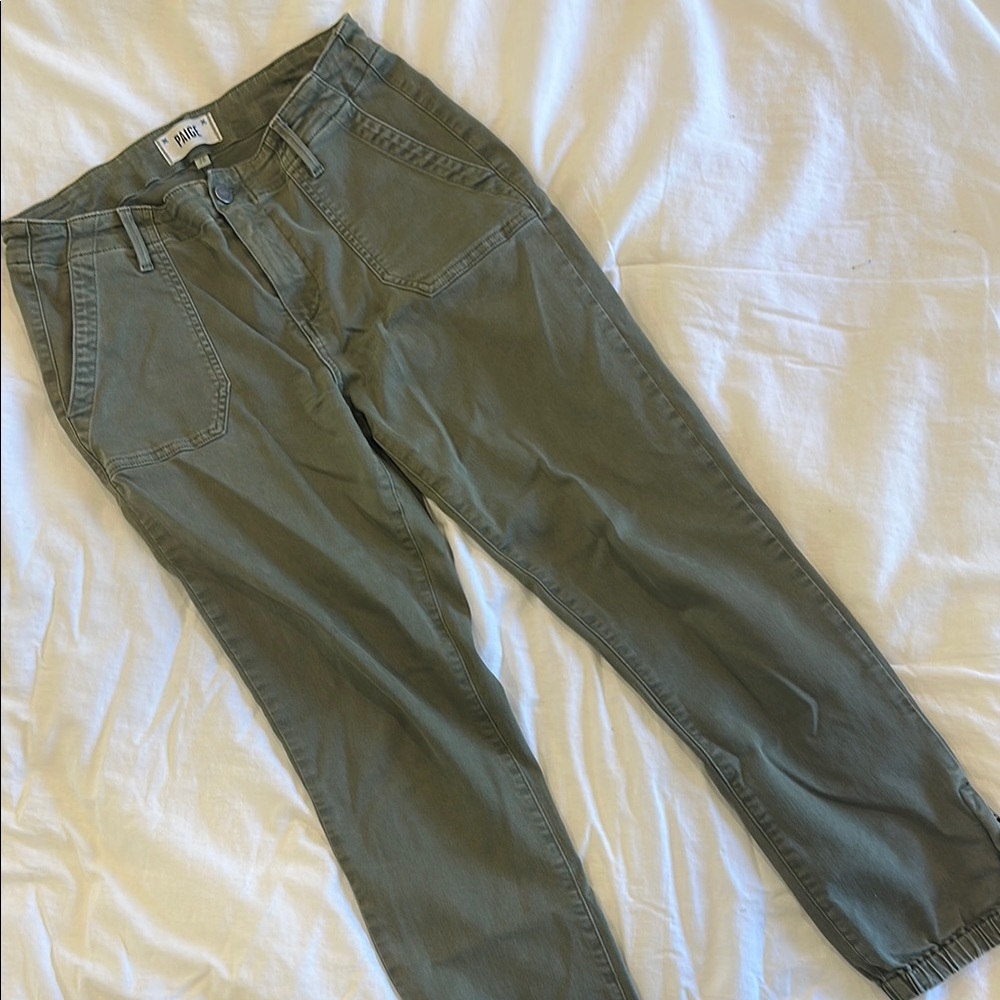 Paige Mayslie Cropped Jogger Pants